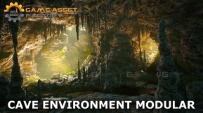 【UE】洞穴环境模块化  Cave Environment Modular
