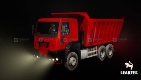 【UE】可驾驶工程卡车02  Driveable Construction Truck 02