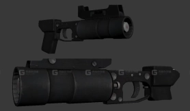 GP30榴弹发射器3D模型-88 - GP30 3D model-88
