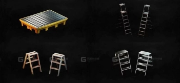【UE】建筑道具集 – 第一卷  Construction Props – Vol 1