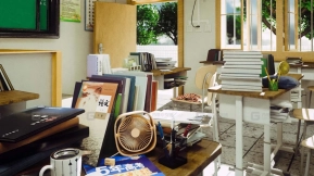 教室场景搭建当我醒在夏日的某个午后 Classroom Scene Building When I Wake Up on a Summer Afternoon
