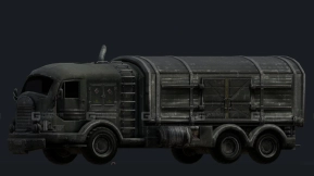 简易卡车 - Simple Truck 3D model-43
