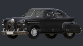 1951斯图贝克冠军 - 1951 Studebaker Champion 3D model-78