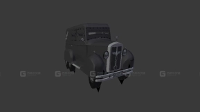 凯撒防弹车（重新喷漆） - Kaiser bulletproof(перезалив) 3D model-28