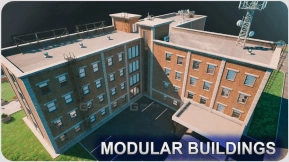 【UE】城市模块化建筑  City Modular Buildings