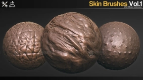 皮肤笔刷 VOL.1  Skin Brushes Vol.1