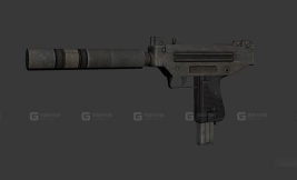 微型9毫米手枪-Micro 9mm 3D model-21