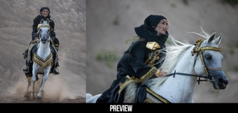 360张沙漠骑手骑士pose参考照片 360+ Desert Horse Rider.7z