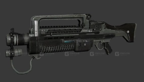 高斯步枪 GAUSS rifle 3D model-10