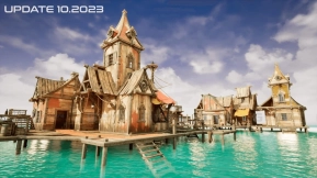 【UE】港湾套装 - 木质模块化资产  Harbour Pack - Wooden Modular Assets
