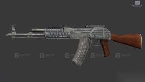 AKM自动步枪-AKM 3D model-40