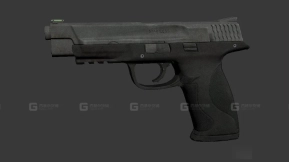 SW40p手枪 - SW40p 3D model-12