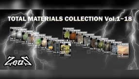 IClone贴图素材包 Reallusion – IC6 Total Materials Collection Vol.1 – Vol.18