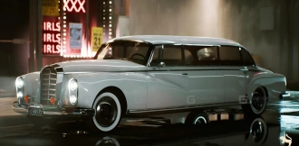 【UE】经典复古豪华轿车  可驾驶  功能齐全（经典豪华轿车可驾驶版） Classic Limousine   Driveable   Functional ( Classic Limousine Car Drivable )