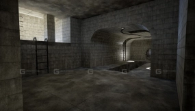 【UE】下水道与地下模块化套装 - 恐怖环境搭建  Sewers and Underground Modular Set - Spooky Environment Building