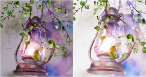 水彩着色器与顶点绘制打造绘画风格3D灯笼