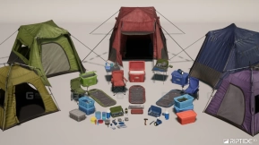 【UE】露营与生存套装  Camping and Survival Pack
