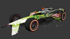 F1超级赛车 - Bad to the blade 3D model-80