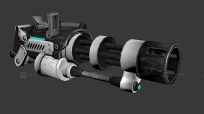 加特林机枪-22 - MiniGun 3D model-22