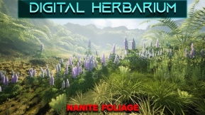 【UE】数字植物标本馆 Digital Herbarium - Nanite Foliage System