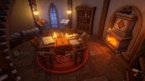 【UE】低多边形炼金术士小屋  Lowpoly Alchemist's House