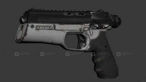 C锤手枪 - Cthammer 3D model-21