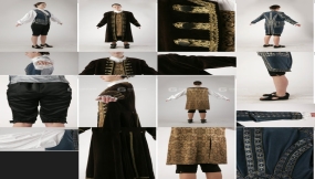 【3DSK】伊斯兰服饰华丽精美服装参考照片