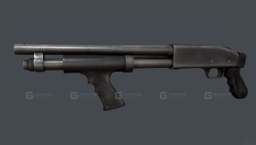 莫斯伯格590紧凑型巡洋舰3D模型-18 - Mossberg 590 Compact Cruiser 3D model-18
