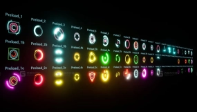 【UE】发光进度条加载特效材质  Preload materials