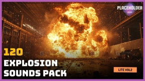 【UE】爆炸音效包第二卷 - 精简版  Explosion Sounds Pack Volume 2 - Lite Edition