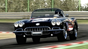 1960款雪佛兰Corvette C1 - Chevrolet 1960 Corvette C1 3D model-63