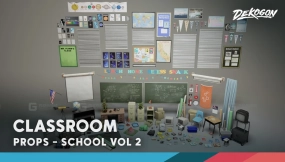【UE】校园篇第二卷 - 教室  School VOL.2 - Classroom