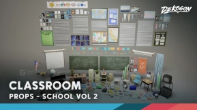 【UE】校园篇第二卷 - 教室  School VOL.2 - Classroom