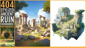 404 风格化古遗迹环境 - 404 Stylized Ancient Ruin Environment