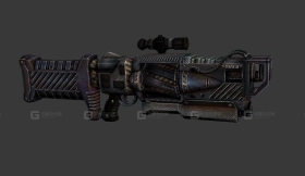 火箭发射器3D模型-67 - Rocket Launcher 3D model-67