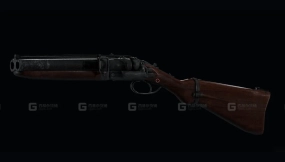 锯短霰弹枪3D模型-0 - Sawed-off Shotgun 3D model-0