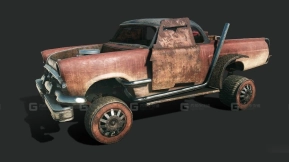 1954福特主线（装甲破碎机） - 1954 Ford Mainline (Armored Crusher) 3D model-83