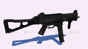 通用冲锋枪-UMP 3D model-27