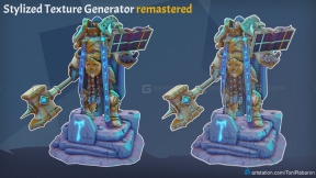 风格化纹理生成器 Stylized Texture Generator for Substance Painter remastered