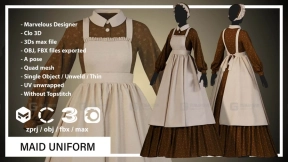 女仆连衣裙制服长裙女佣裙装