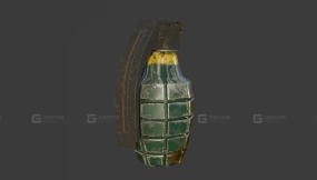 手雷模型 Hand grenade model