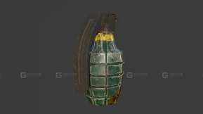 手雷模型 Hand grenade model