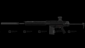 黑克勒&科赫G3 FSK-HK G3 FSK 3D model