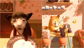可爱爆表！Blender动画重现网络爆红“牛奶脸小猫”