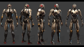 【UE】科幻机器人角色包 Sci-Fi Robot Character Pack