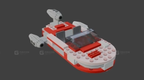 Landspeeder - Landspeeder 3D model-4