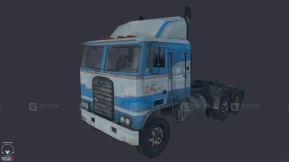 1984款肯沃斯K-100（马克卡车） - 1984 Kenworth K-100 'Mark Truck' 3D model-241