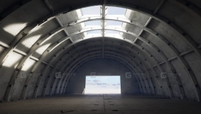 【UE】混凝土机库 v.1  Concrete hangar v.1