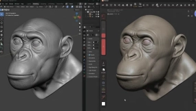 Nomad Sculpt新增与Blender及ZBrush的直接应用链接功能