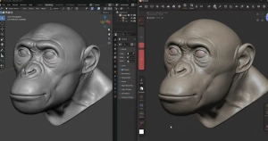 Nomad Sculpt新增与Blender及ZBrush的直接应用链接功能